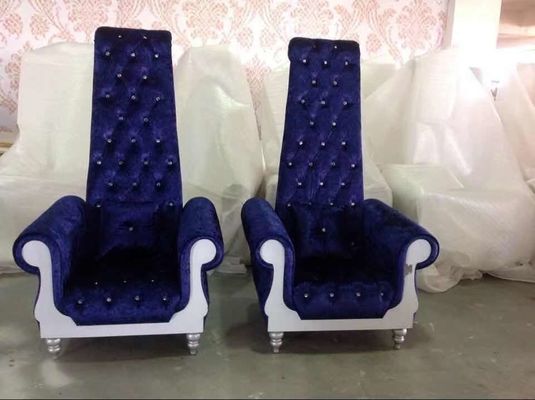 Royal Throne Chair High 80*75*182cm王の背部ソファーの結婚の美容院の家具