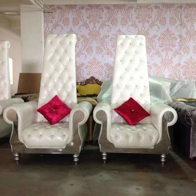 Royal Throne Chair High 80*75*182cm王の背部ソファーの結婚の美容院の家具