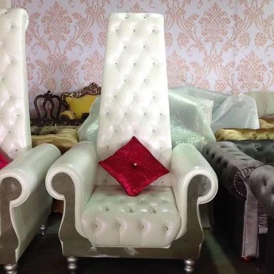 Royal Throne Chair High 80*75*182cm王の背部ソファーの結婚の美容院の家具